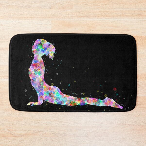 Item preview, Yoga pose upward facing dog designed and sold by Pickle-Lily.