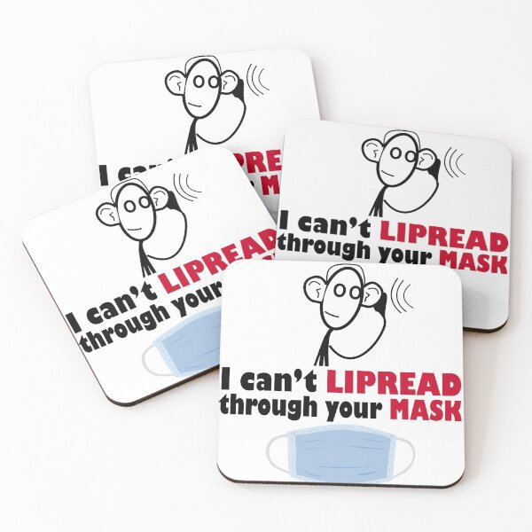 Item preview, I can't lipread through yout mask. Hard of hearing designed and sold by platformexplore.