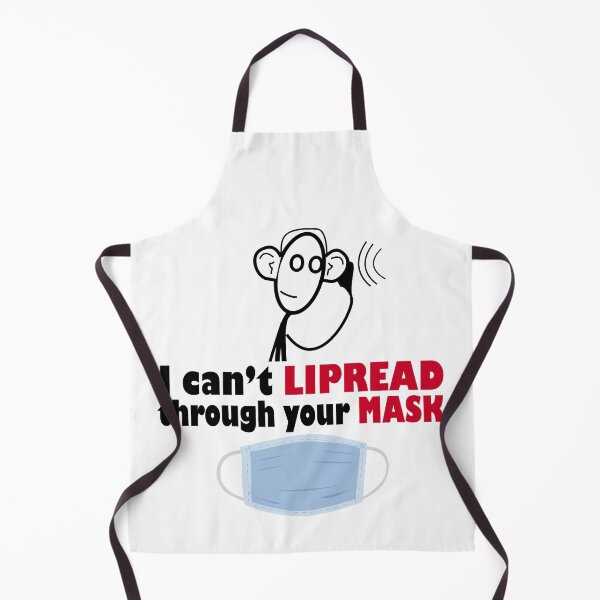 Item preview, I can't lipread through yout mask. Hard of hearing designed and sold by platformexplore.