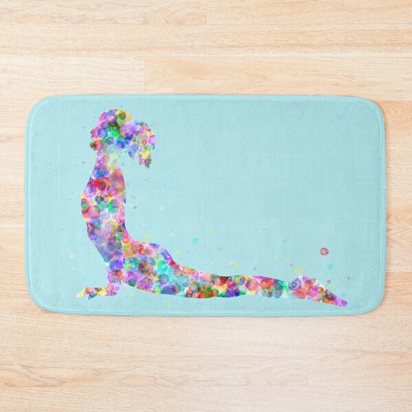 Item preview, Yoga pose upward facing dog designed and sold by Pickle-Lily.