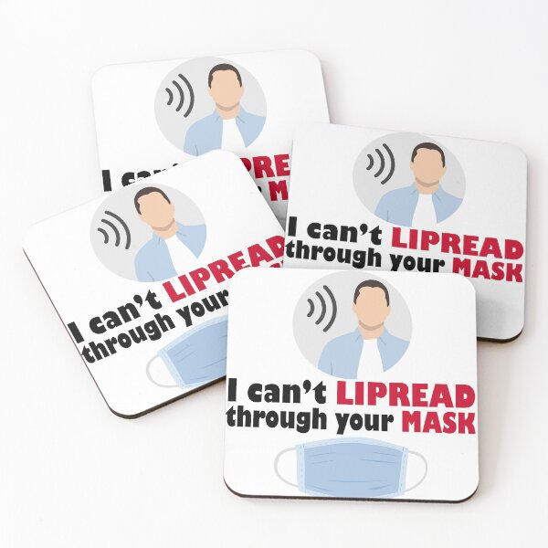 Item preview, I can't lipread through yout mask. Hard of hearing designed and sold by platformexplore.