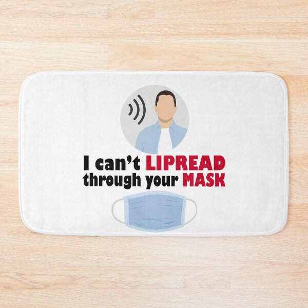 Item preview, I can't lipread through yout mask. Hard of hearing designed and sold by platformexplore.