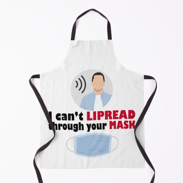 Item preview, I can't lipread through yout mask. Hard of hearing designed and sold by platformexplore.