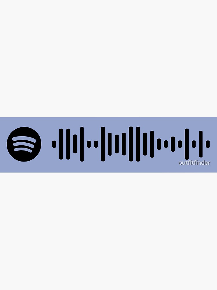 video-games-lana-del-rey-spotify-scan-code-sticker-by-outfitfinder