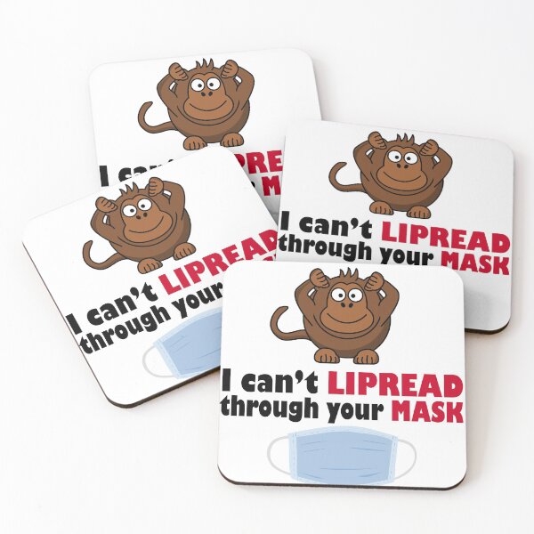 Item preview, I can't lipread through yout mask. Hard of hearing designed and sold by platformexplore.