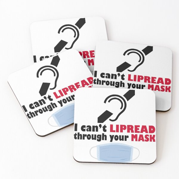 Item preview, I can't lipread through yout mask. Hard of hearing designed and sold by platformexplore.