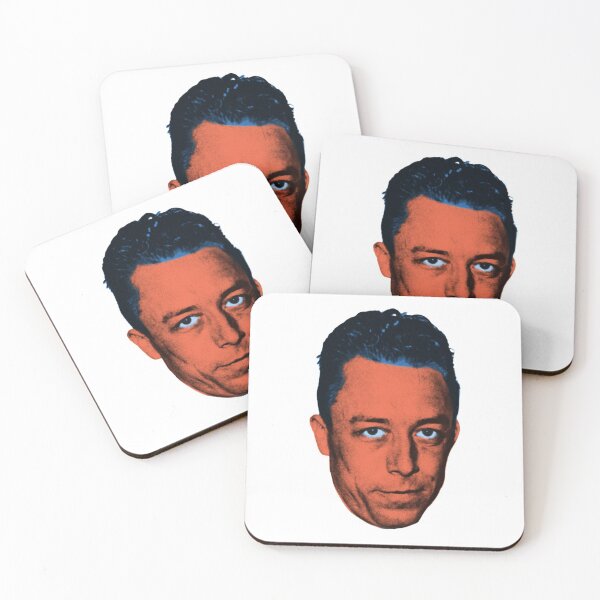 Aperçu de l'œuvre Albert Camus créée et vendue par underground notes.