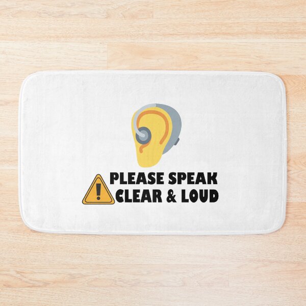 Item preview, Speak clear and loud please. Hard of hearing designed and sold by platformexplore.