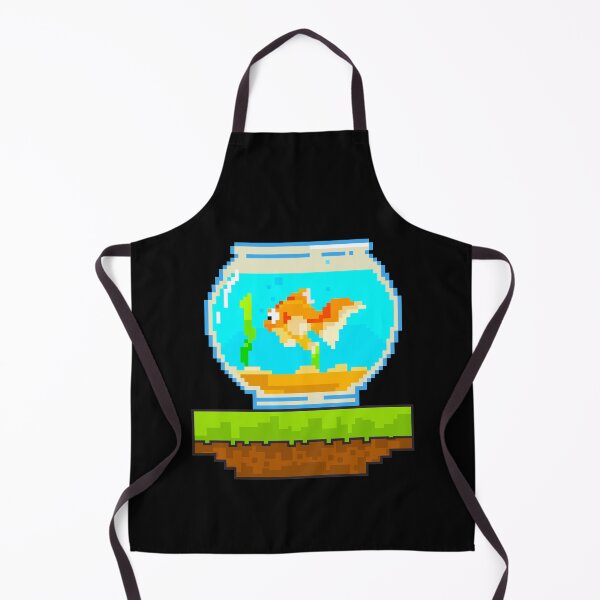 Item preview, Cute 8-Bit Fish Awesome Animal 8Bit Pet Aquarium designed and sold by perfectpresents.