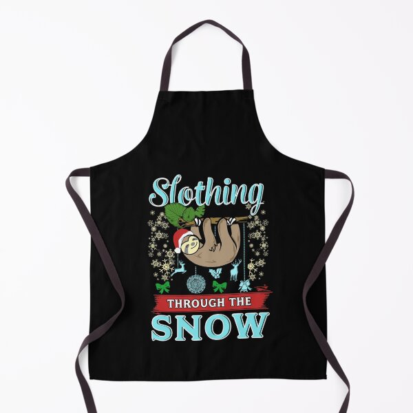 Item preview, Cute Slothing Through the Snow Christmas Sloth designed and sold by perfectpresents.