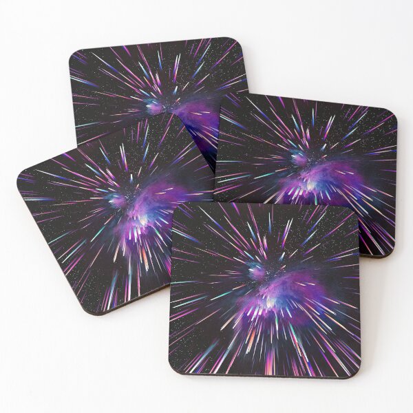 Item preview, Abstract Pattern Holographic Distorted Liquid Oil Waves Galaxy Explosion designed and sold by InvestingRoad.