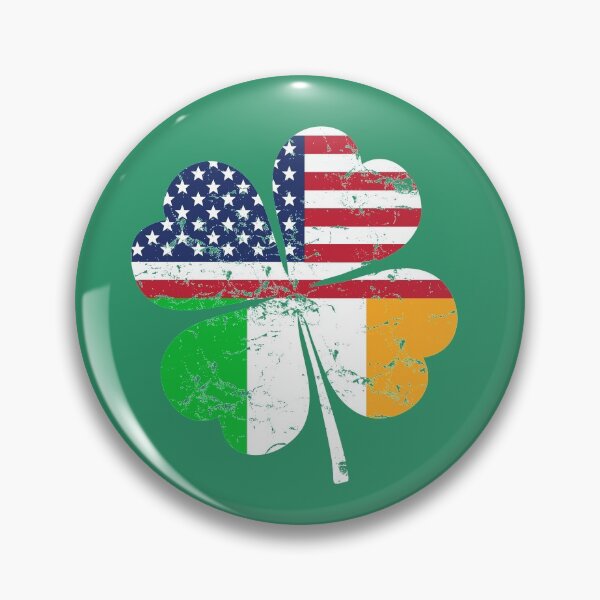 Item preview, Vintage Irish American Shamrock Flag St. Patrick's Day designed and sold by playloud.