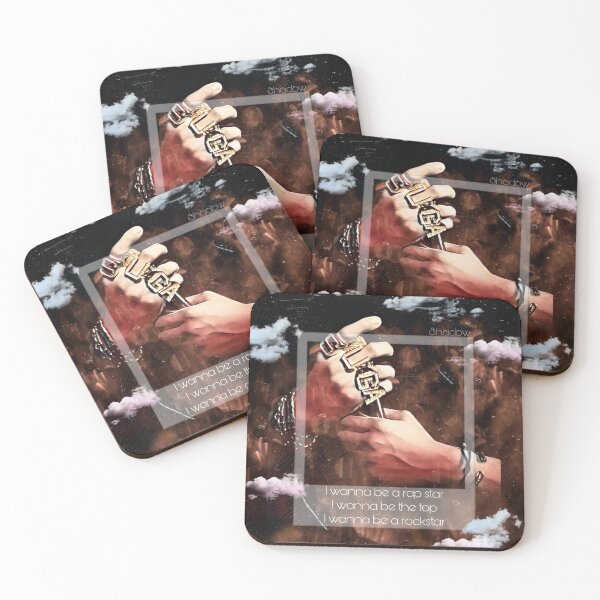 Item preview, I wanna be rap star - Suga (Shadow) designed and sold by springdaynotes.