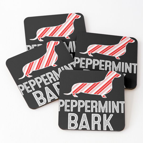 Item preview, Doxie Dachshund Peppermint Bark Christmas Dog designed and sold by lynneosborne.
