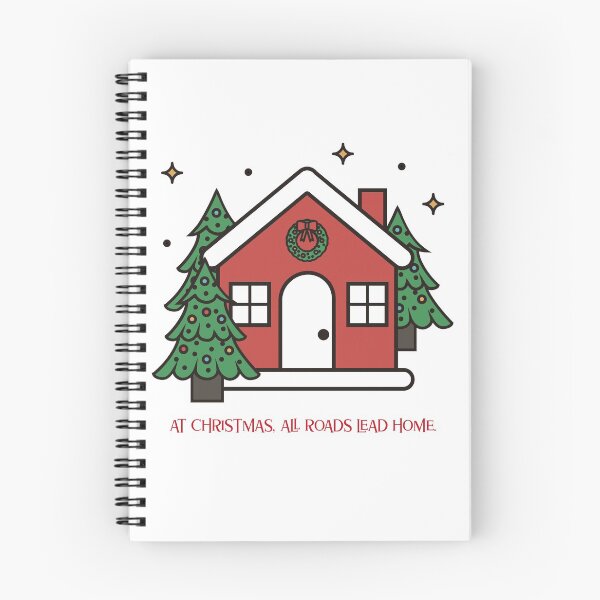 Item preview, AT CHRISTMAS, ALL ROADS LEAD HOME. designed and sold by Ashalcheema.