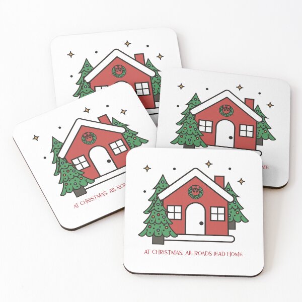 Item preview, AT CHRISTMAS, ALL ROADS LEAD HOME. designed and sold by Ashalcheema.