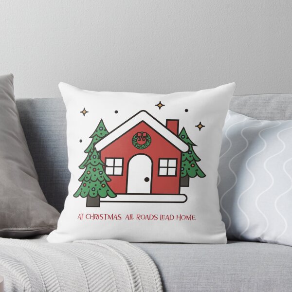 Item preview, AT CHRISTMAS, ALL ROADS LEAD HOME. designed and sold by Ashalcheema.