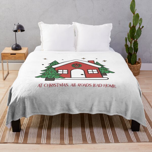 Item preview, AT CHRISTMAS, ALL ROADS LEAD HOME. designed and sold by Ashalcheema.