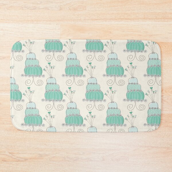 Item preview, Whimsical Sweet Mint Green Wedding Cake © fatfatin designed and sold by fatfatin.