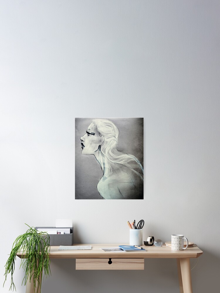 Thumbnail 2 of 3, Poster, Hairdresser (by Dennie Pasion and illustrated by Isadora Bojovic) designed and sold by denniepasion1.