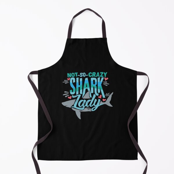 Item preview, Not So Crazy Shark Lady designed and sold by perfectpresents.