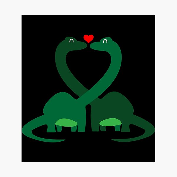 Artikel-Vorschau von Paar Dinosaurier kssen Dinosaurier T Rex Valentine, designt und verkauft von NormaRitchie.