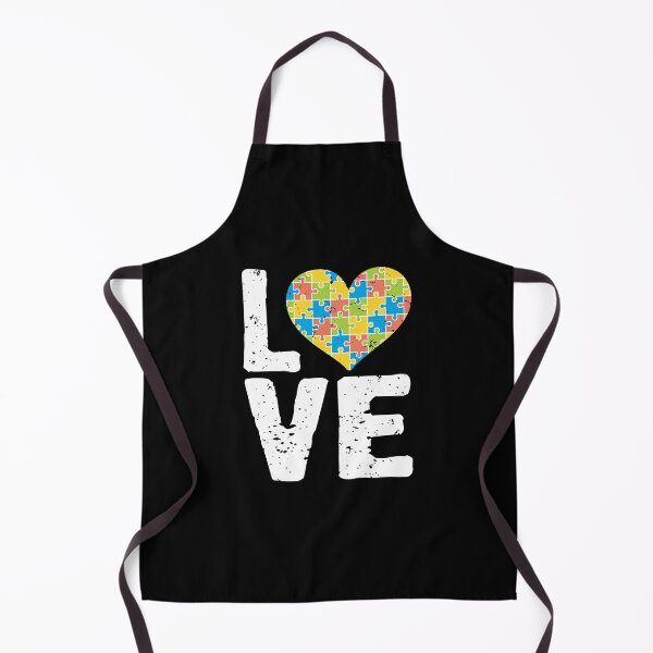 Item preview, Cute Autism Awareness Love Colorful Puzzle Heart designed and sold by perfectpresents.
