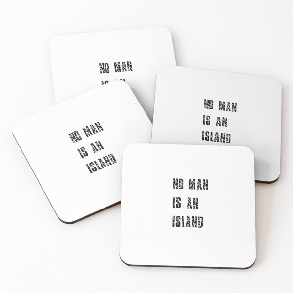 Item preview, No man is an island designed and sold by Lulu-design.