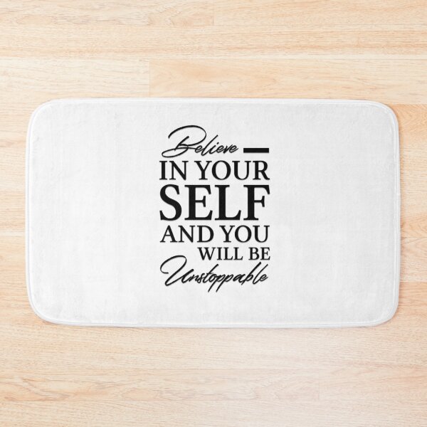 Item preview, Believe in your self and you will be unstoppable beautiful text design for you. designed and sold by Shubham2202.
