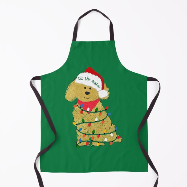 Item preview, Cute Christmas Golden Doodle Puppy designed and sold by emrdesigns.