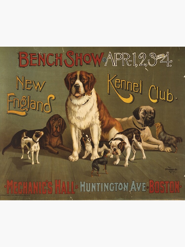'Kennel Club' Vintage Poster by RozAbellera