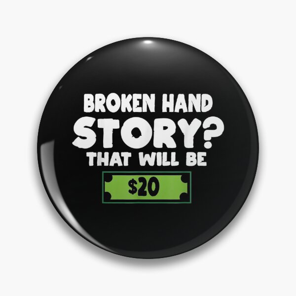 Item preview, Funny Broken Hand Arm Surgery Gift designed and sold by lynneosborne.