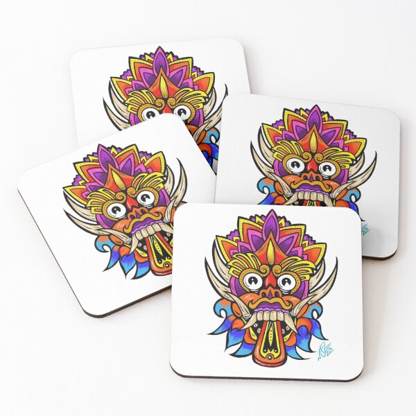 Item preview, Indonesian Mask by NO23 Artworks designed and sold by NO23Artworks.