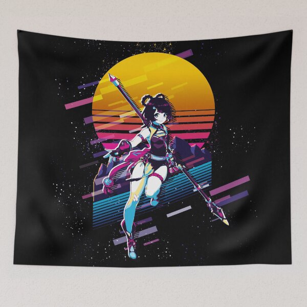 Item preview, Xiangling - Genshin Impact 80s retro designed and sold by MyRetroArt.