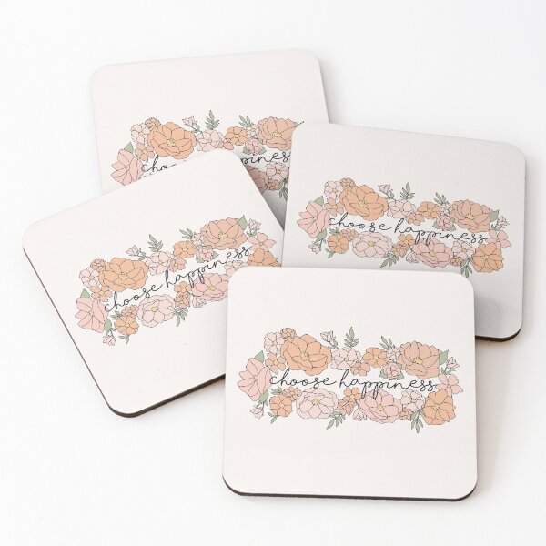Item preview, Choose Happiness with Flowers designed and sold by jamiemaher15.