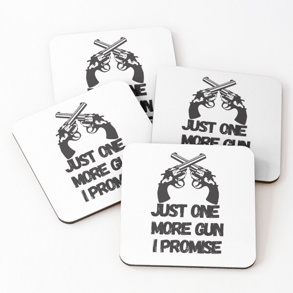 Item preview, Just One More Gun I Promise Essential T-Shirt designed and sold by Orgoss.