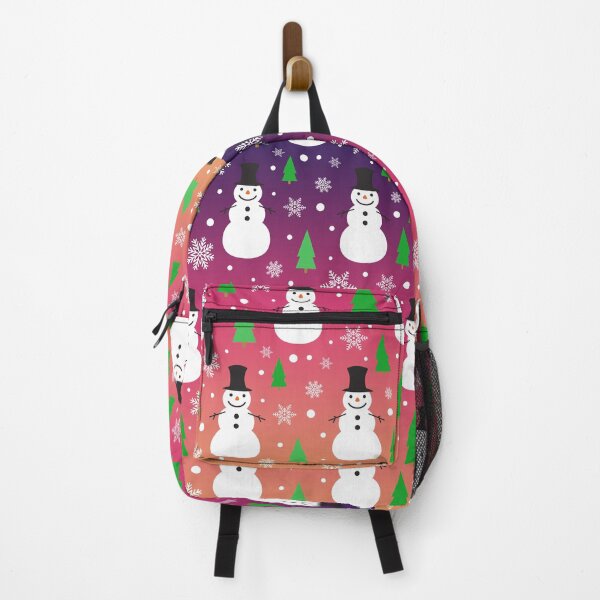 Item preview, Christmas Pattern with Snowman, Pine Trees, Snowflakes designed and sold by JulianoZn97.