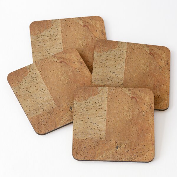 Item preview, Checkered Cork Sheet Natural Texture designed and sold by worldways.