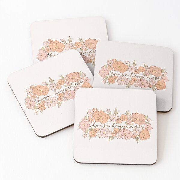 Item preview, Choose Happiness with Flowers designed and sold by jamiemaher15.
