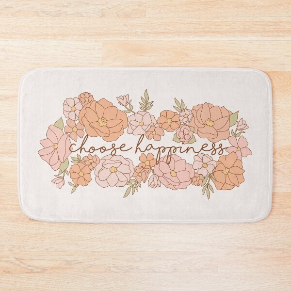 Item preview, Choose Happiness with Flowers designed and sold by jamiemaher15.