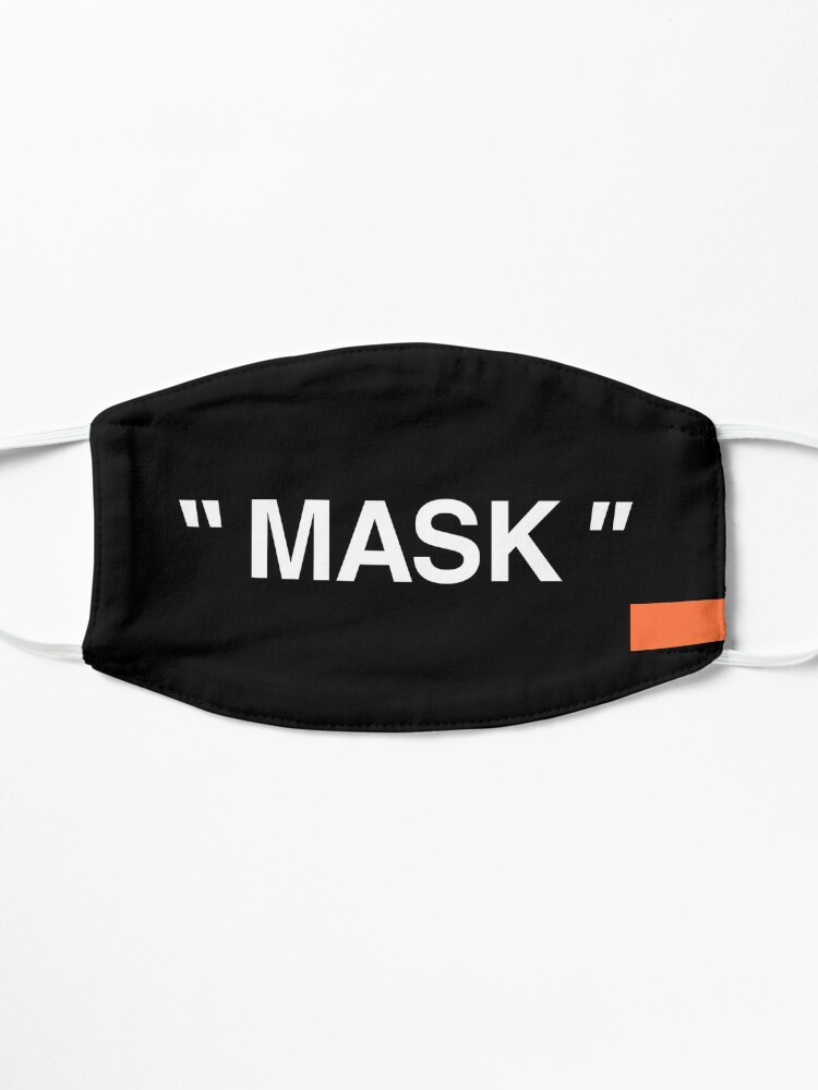 Alternate view of " MASK " w/ Orange Block Mask