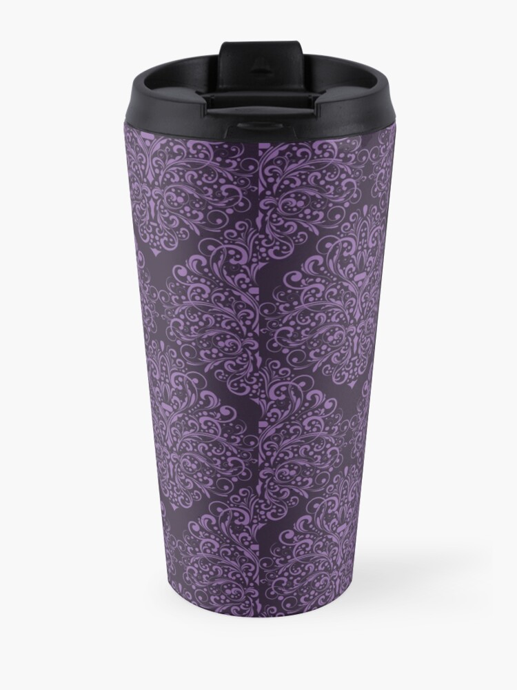 Alternate view of Damask Barok Travel Coffee Mug
