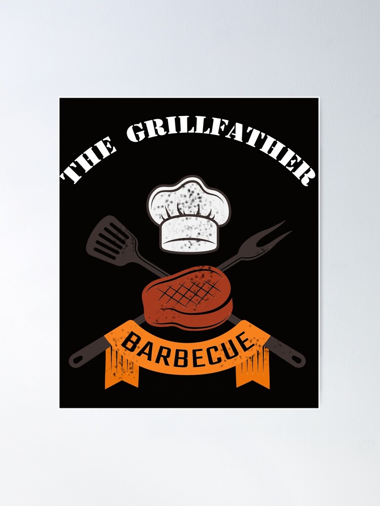 BBQ,the griller father,fathers gift ,gifts for men BBq lover,meat lover  Greeting Card for Sale by mayassa-shop