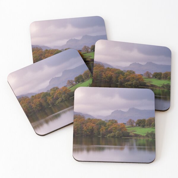Item preview, Autumn Dusk at Loughrigg Tarn designed and sold by Lenscraft by Robin Whalley.