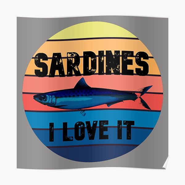 Sardine Posters Redbubble