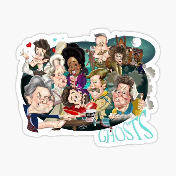 Ghosts Sticker