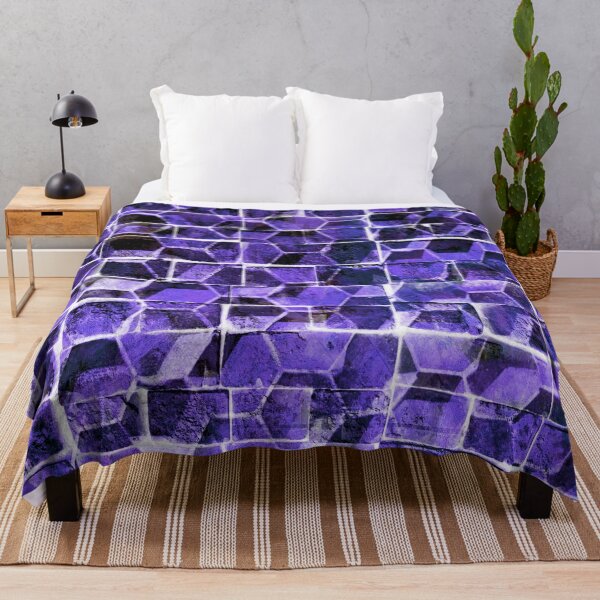Item preview, Purple Gems Fashion Pattern designed and sold by Lynn Marie Sharp.