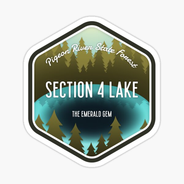 Section 4 Lake Sticker