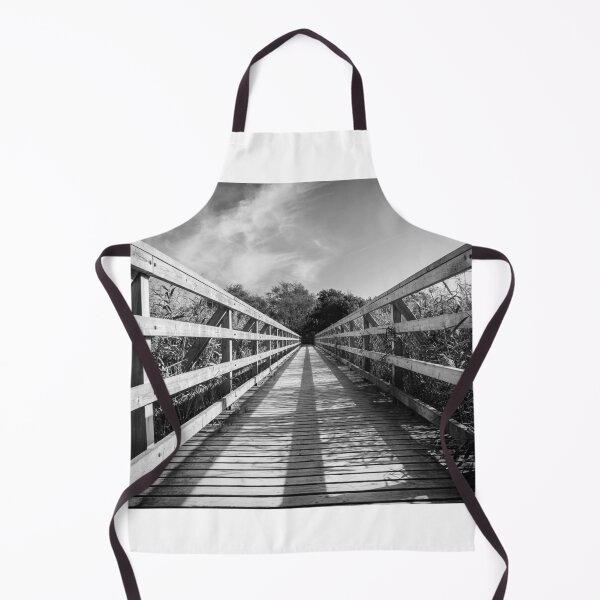 Item preview, Wooden walkway over bulrush marshes. Shell Bay, Studland. Leading lines walk you to the end of the platform. designed and sold by Victoria Ashman.