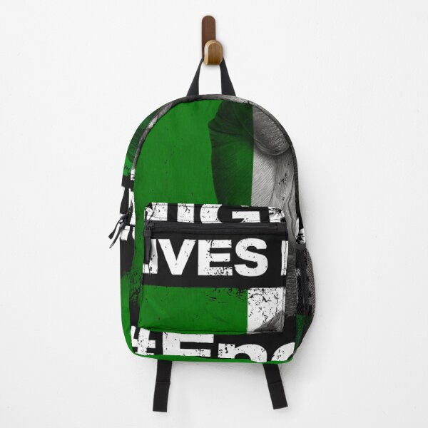 Item preview, Nigerian Lives Matter End Sars Nigeria Fist Flag designed and sold by Bonifacio07.